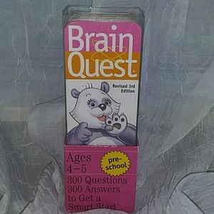 Brain Quest questions booklets. Ages 4-5